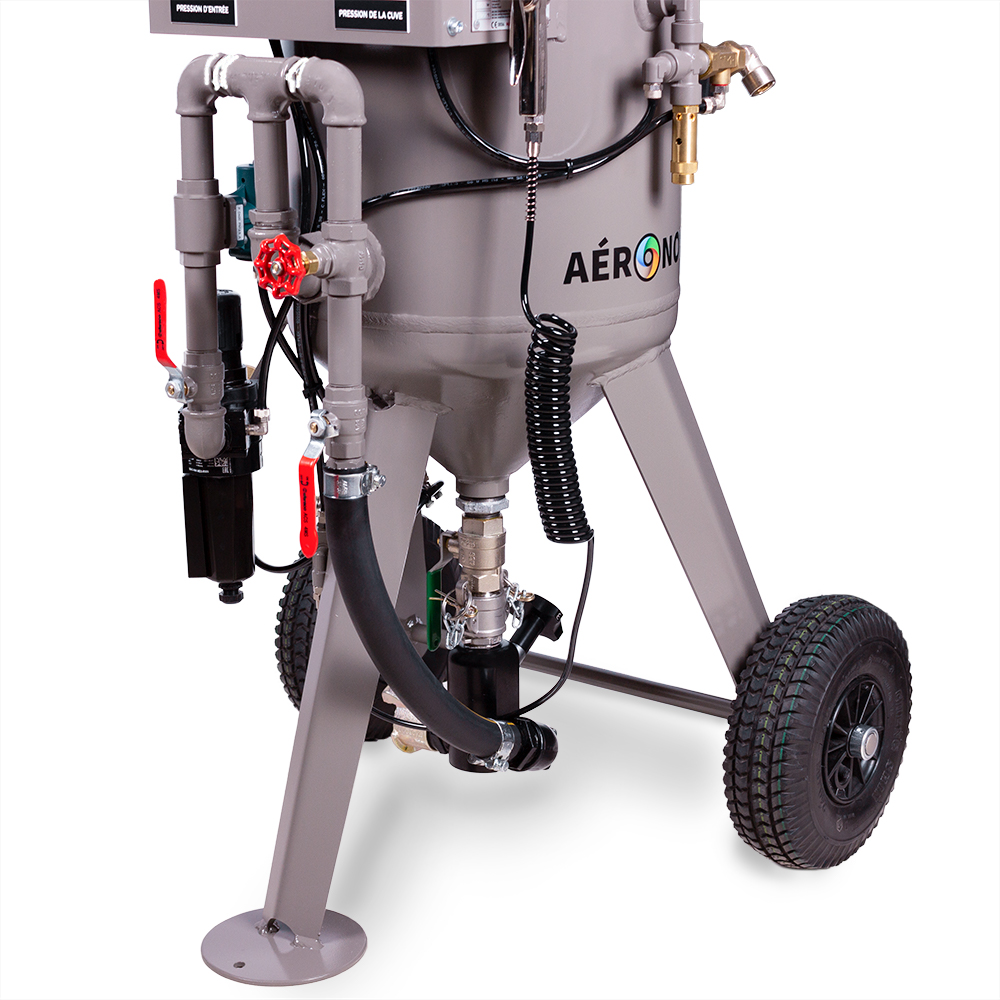 AEROGOMMEUSE NOVGOM 40 - VUE ZOOM AVANT